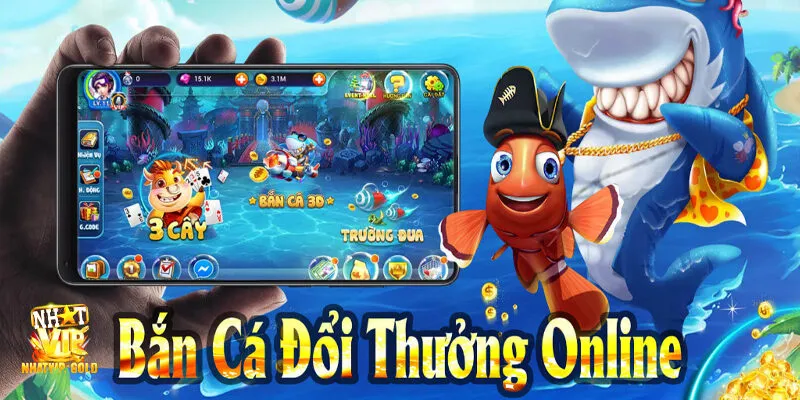 Sảnh chơi bắn cá 3D thú vị